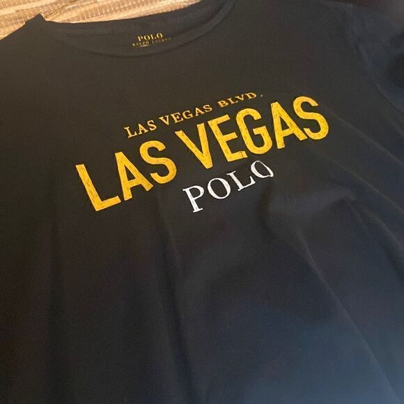 EUC s/s black with yellow gold logo size s custom fit - Picture 1 of 4